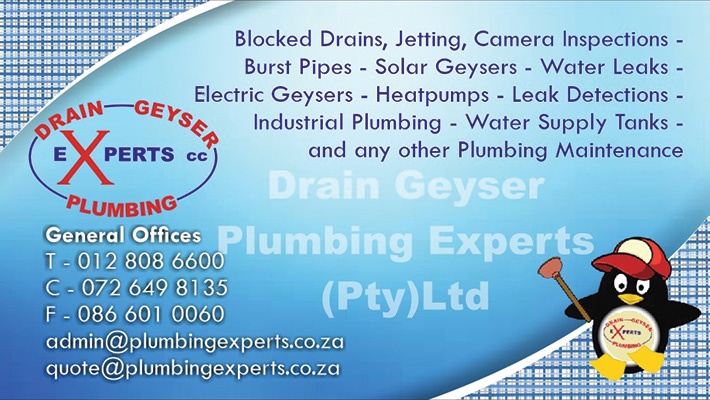 DRAIN GEYSER PLUMBING